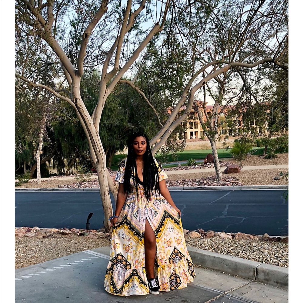 Free People Coco Printed Maxi Dress - Picture 5 of 5